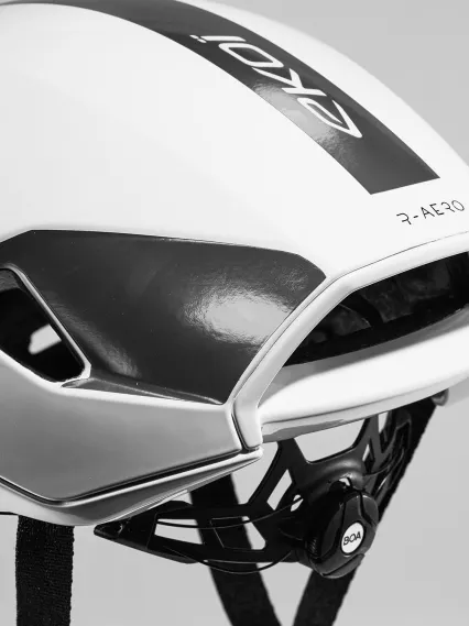 Casque personnalisable EKOI Racing R-AERO Blanc