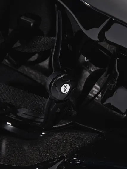 Casque EKOI Racing PURE AERO Mirror Cat2 Blanc Holo Aqua