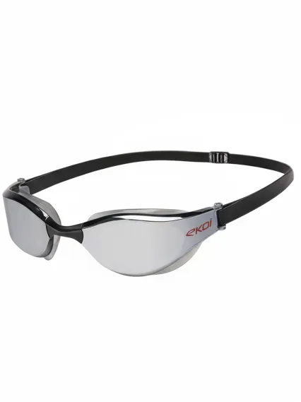 Lunettes de natation EKOI Racing AQUA RACER Silver Mirror SW4