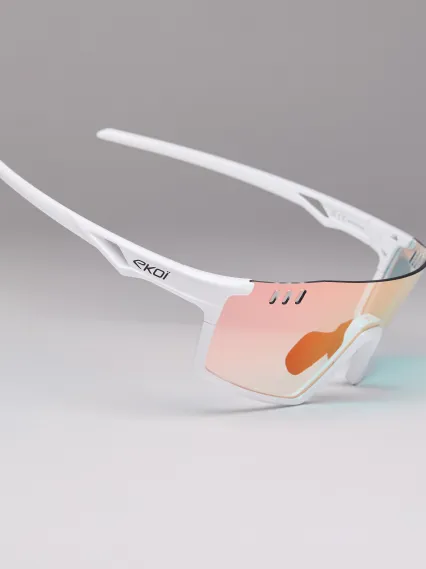 Lunettes EKOI VISION Blanc Ph Rouge Cat1-3