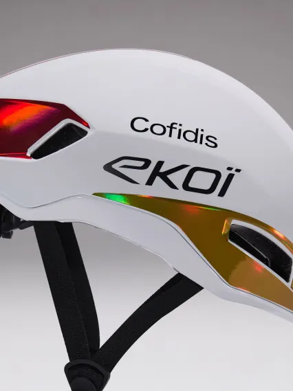 Casque EKOI Racing R-AERO Proteam COFIDIS