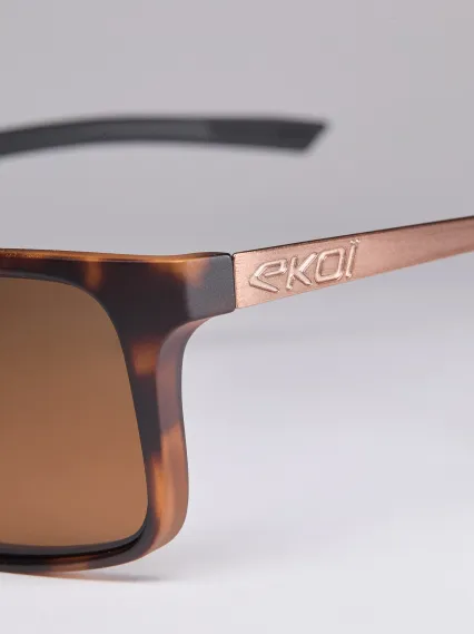 Lunettes EKOI Racing LIFESTYLE CARRES Tortoise Polarisé