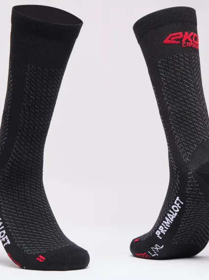 Chaussettes hiver EKOI Perf CARBON FIBER PRIMALOFT 29 cm