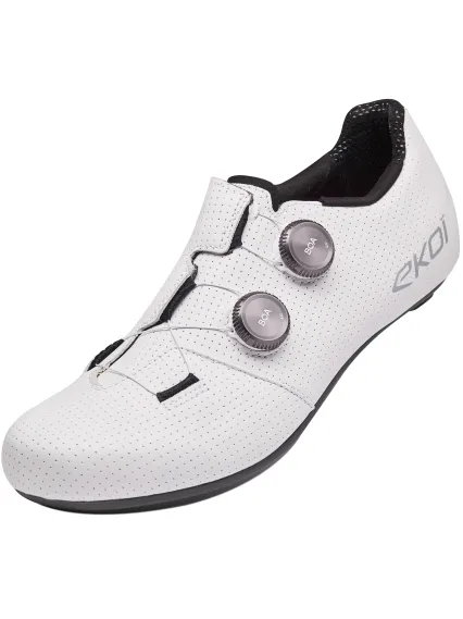 Chaussures EKOI Racing PW8 C12 Cuir Pro Full Carbon Tressé