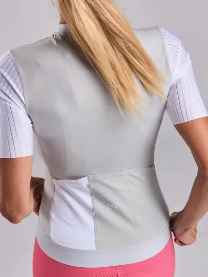 Maillot femme EKOI Racing MARION ROUSSE Gris