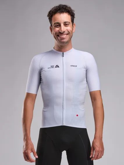Maillot EKOI Racing FABIO ARU Gris