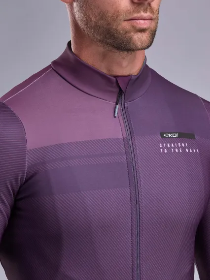 Maillot manches longues EKOI Perf SHADES Prune