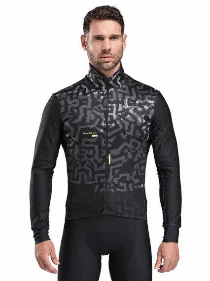 Veste thermique EKOI Perf GRAFFITI Noir