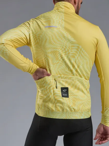 Veste thermique EKOI Perf GRAPHIC Jaune