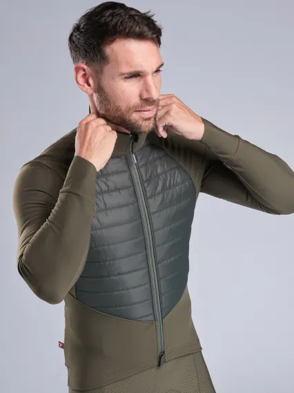 Veste thermique EKOI Perf ELEGANCE Kaki