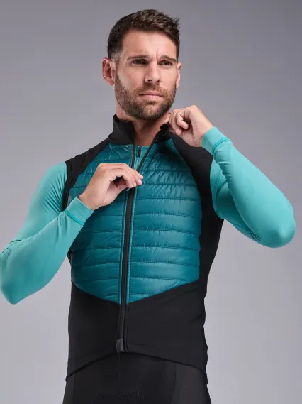 Gilet thermique EKOI Perf ELEGANCE Noir Bleu