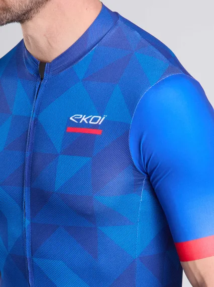 Maillot EKOI POLYGONE Bleu