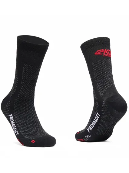 Chaussettes hiver EKOI Perf CARBON FIBER PRIMALOFT 18 cm
