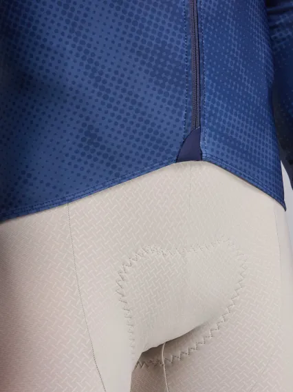 Maillot manches longues EKOI Perf TIE & DYE Marine