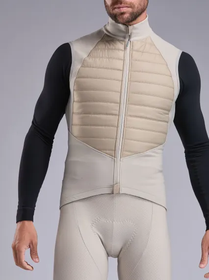 Gilet thermique EKOI Perf ELEGANCE Sable