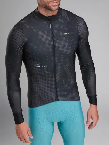 Maillot manches longues EKOI Perf TIE & DYE Noir