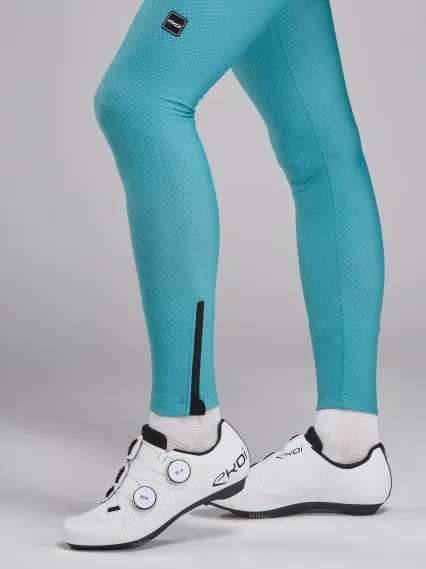 Collant femme Hydrofuge EKOI Perf GEL POWER sans bretelles Vert Azur