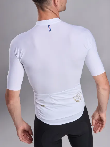 Maillot EKOI Racing BRADLEY WIGGINS Blanc