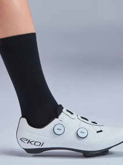 Chaussettes hiver EKOI Racing OUTLAST 20cm Noir