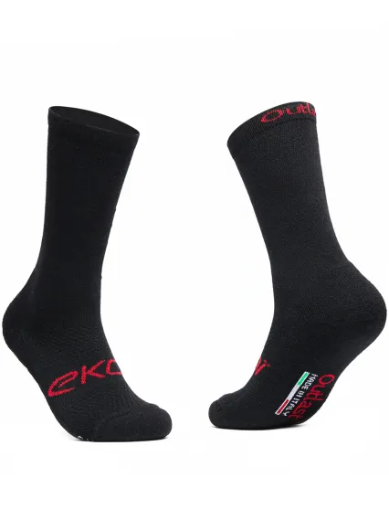 Chaussettes hiver EKOI Racing OUTLAST 20cm Noir