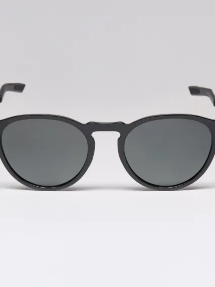 Lunettes EKOI Racing LIFESTYLE RONDES Noir brillant Polarisé