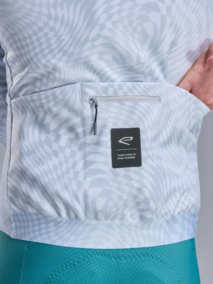 Veste thermique EKOI Perf GRAPHIC Blanc