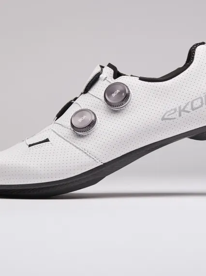 Chaussures EKOI Racing PW8 C12 Cuir Pro Full Carbon Tressé