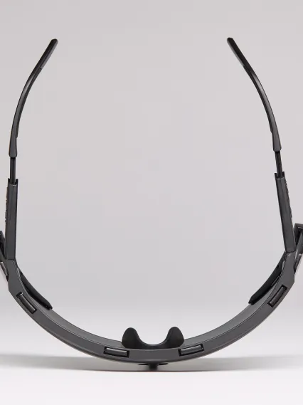 Lunettes EKOI Racing S-AERO Noir Silver ZEISS Black Hole Cat3