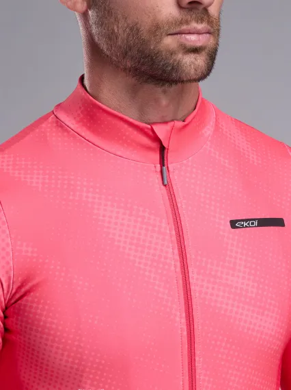 Maillot manches longues EKOI Perf TIE & DYE Corail