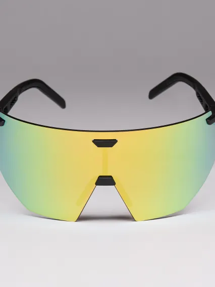 Lunettes EKOI Racing AEROLITE LTD IRONMAN Noir Gold REVO Gold Cat3