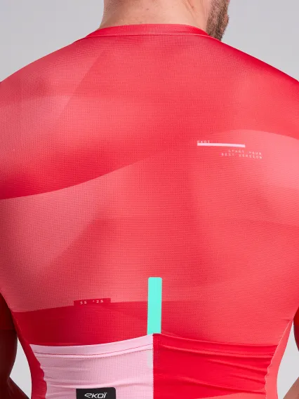 Combinaison route EKOI Perf ECLIPSE Rouge