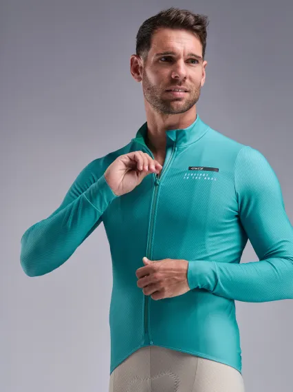 Maillot manches longues EKOI Perf SHADES Vert Azur