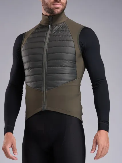 Gilet thermique EKOI Perf ELEGANCE Kaki