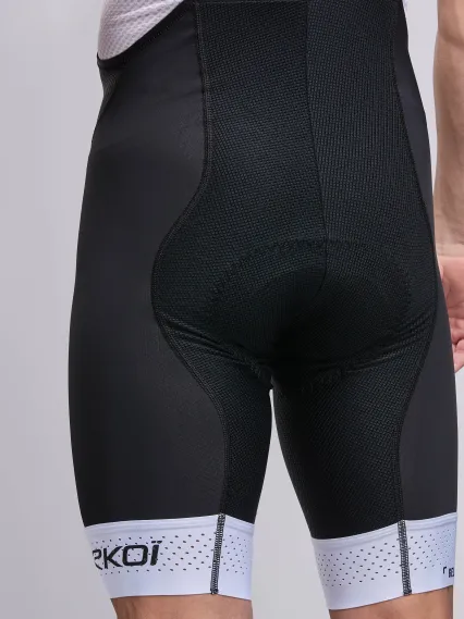 Cuissard EKOI Perf GEL MEMORY Blanc