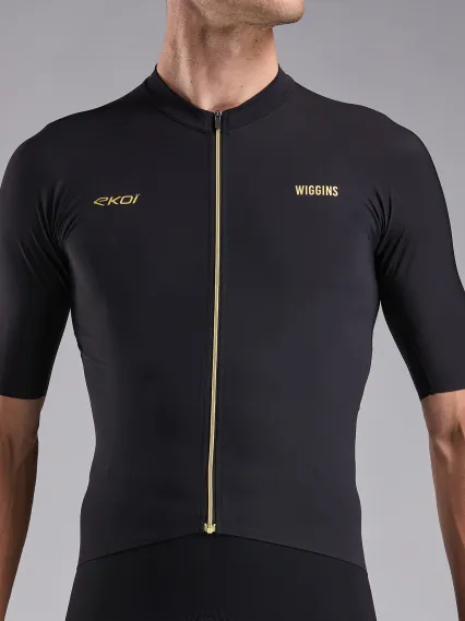 Maillot EKOI Racing BRADLEY WIGGINS Noir