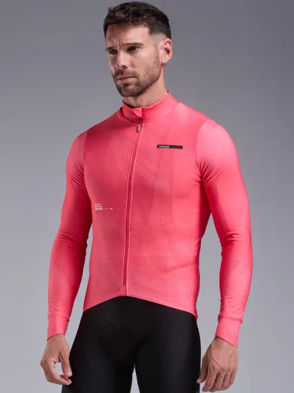 Maillot manches longues EKOI Perf TIE & DYE Corail