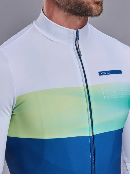 Maillot manches longues EKOI Perf GRADIENT Marine