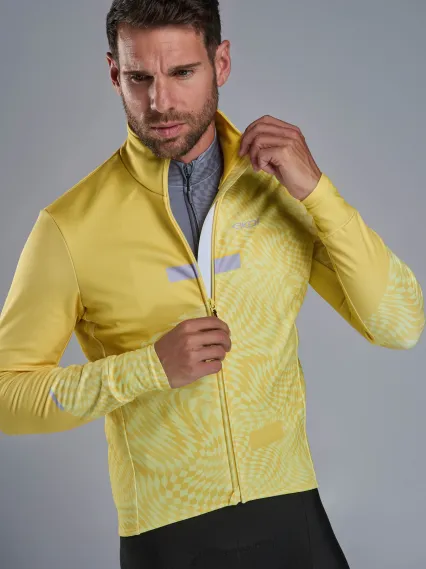 Veste thermique EKOI Perf GRAPHIC Jaune