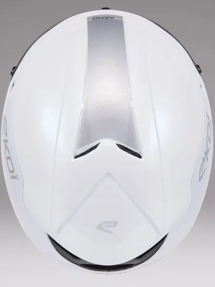 Casque EKOI Perf AERO16 Blanc Gris