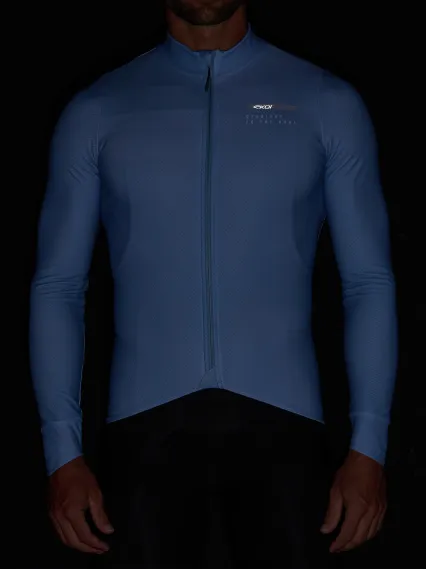 Maillot manches longues EKOI Perf SHADES Ciel