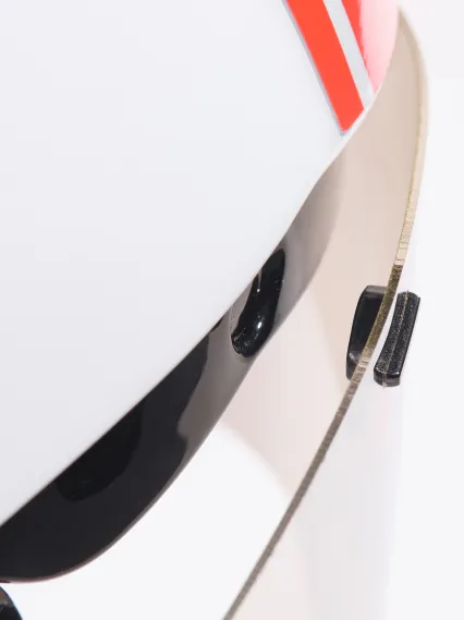 Casque EKOI Racing PURE AERO LTD IRONMAN Mirror Cat2 Blanc