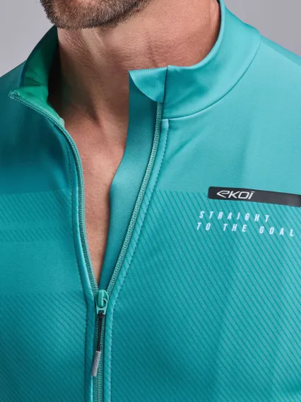 Maillot manches longues EKOI Perf SHADES Vert Azur