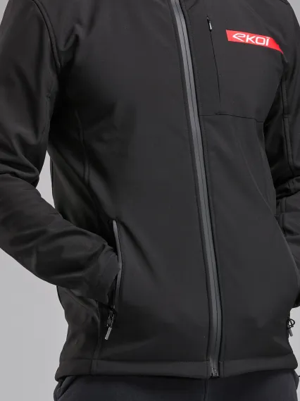 Veste thermique EKOI Perf SOFTSHELL Noir