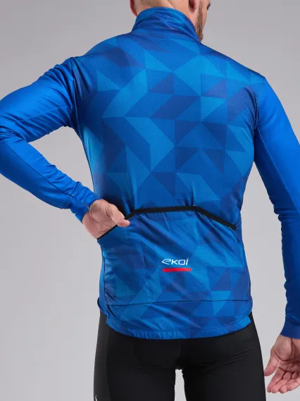 Veste thermique EKOI POLYGONE Bleu