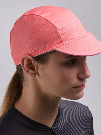Casquette vélo femme EKOI Perf Orange