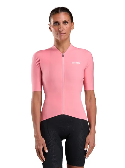 Maillot femme EKOI Racing SUPERSOFT Rose