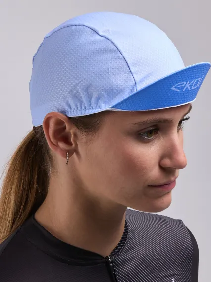 Casquette vélo femme EKOI Perf Azur