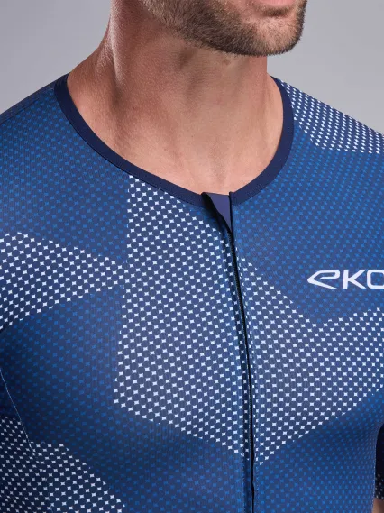 Combinaison Triathlon EKOI Perf STARS Bleu