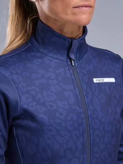 Veste thermique femme EKOI Perf LEO Marine