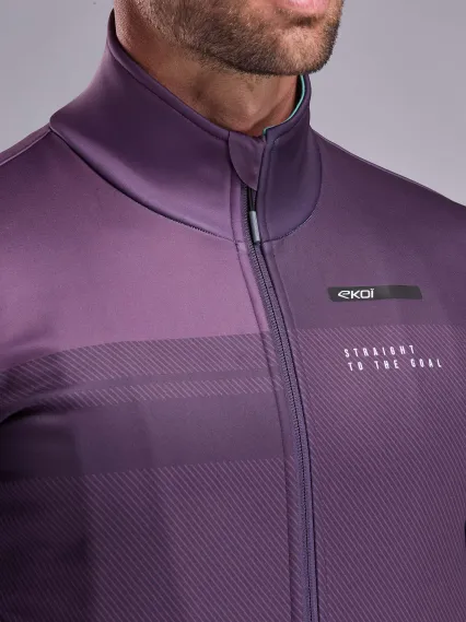 Veste thermique EKOI Perf SHADES Prune